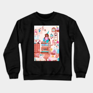 Light academia Crewneck Sweatshirt